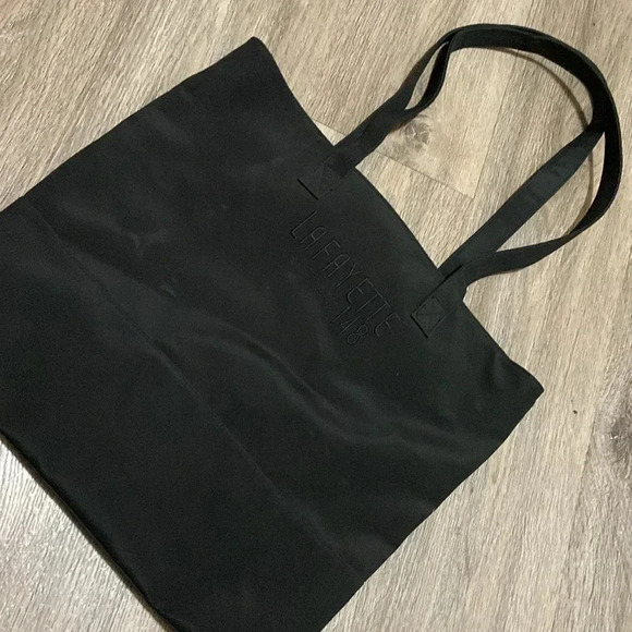 Lafayette 148 new york black tote bag - Picture 2 of 6